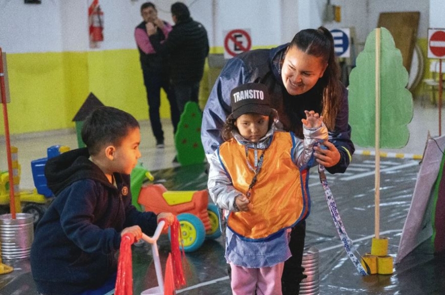 Rawson conmemoró el Día Nacional de la Seguridad Vial con una jornada educativa