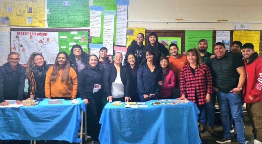 Rawson impulsa la educación ambiental con charlas en escuelas y clubes deportivos