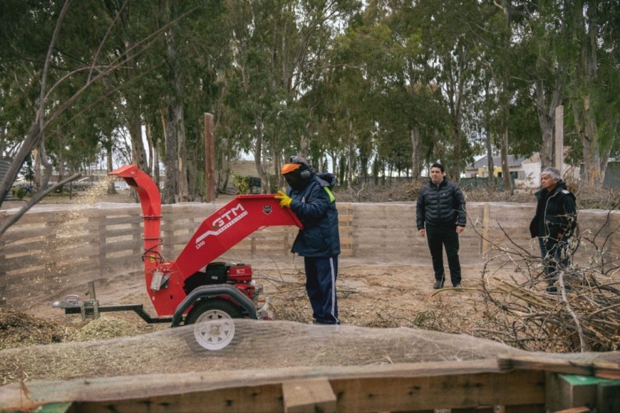 Rawson fortalece su política ambiental con nueva maquinaria y tecnología sustentable