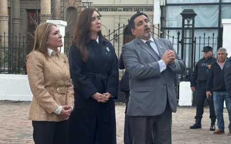 La chicana de Villarruel a Milei: "¿Cómo no estar acá y no venir a hacerme parte del pueblo tucumano?"