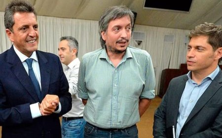Kicillof, Massa y Máximo llegaron a un acuerdo para un frente electoral que se llamará Fuerza Patria