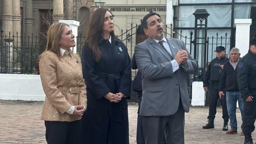 La chicana de Villarruel a Milei: "¿Cómo no estar acá y no venir a hacerme parte del pueblo tucumano?"