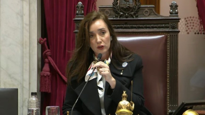 Cruce entre el Gobierno y Villarruel por sesión en el Senado