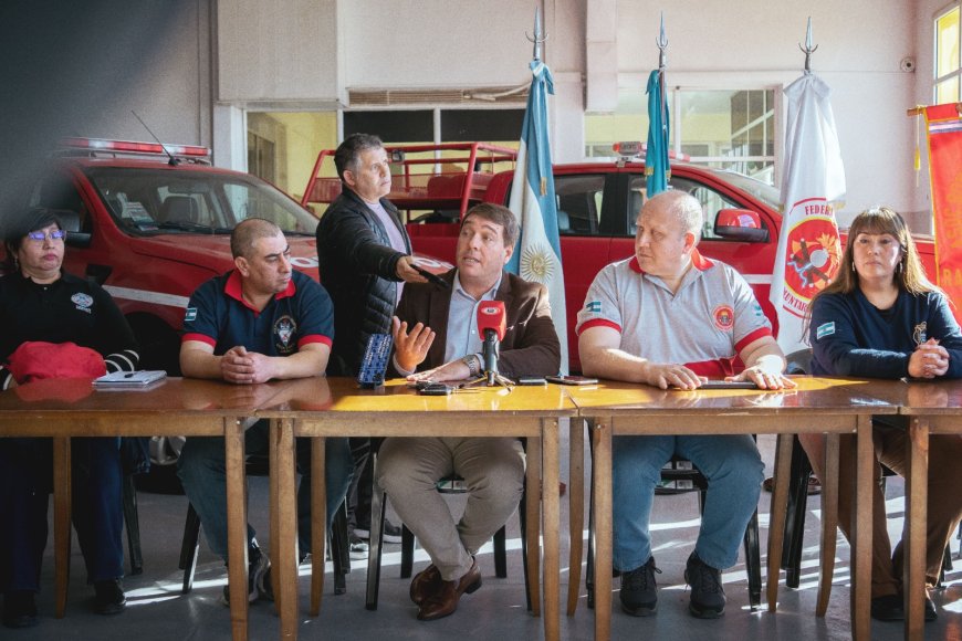 Biss anunció que la tasa de bomberos se cobrará a través de la factura de la cooperativa