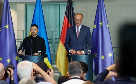 Alemania convocó a una reunión virtual sobre Ucrania con Trump y líderes europeos