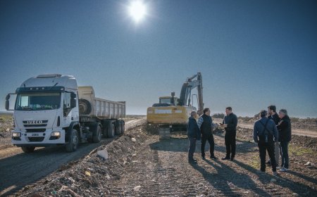 Rawson avanza con el saneamiento integral en la Ruta Provincial Nº 1