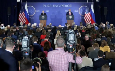 Trump afirma que hay "grandes avances" con Rusia en negociaciones por Ucrania