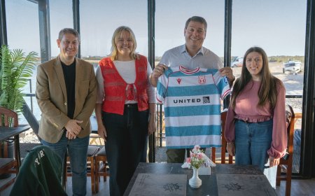 RAWSON RECIBIÓ A LA DÉCIMA BECARIA DE BLAENAU FFESTINIOG EN EL MARCO DEL HERMANAMIENTO CON GALES