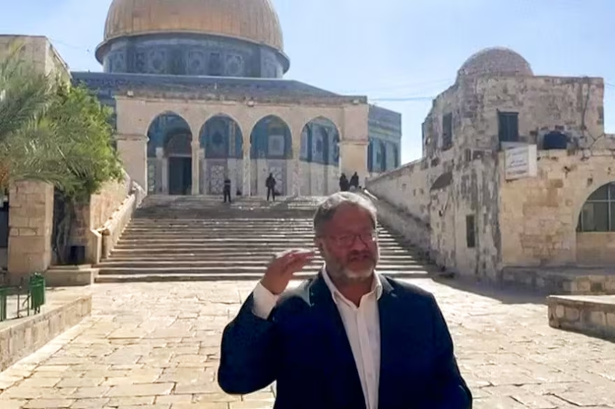 Tensión en Jerusalén: el gesto del ministro Ben-Gvir reaviva la crisis y las reacciones internacionales