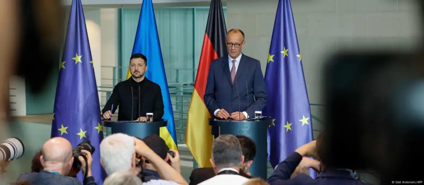 Alemania convocó a una reunión virtual sobre Ucrania con Trump y líderes europeos