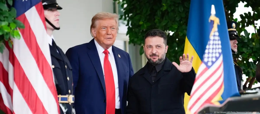 Zelenski destacó en Washington avances en el camino hacia la paz