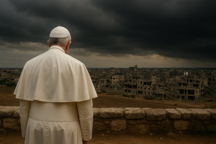 El papa expresa su solidaridad con el pueblo palestino en Gaza