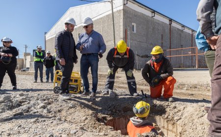 Inició la obra del colector cloacal Concejal Ávila que beneficiará a más de 1400 familias