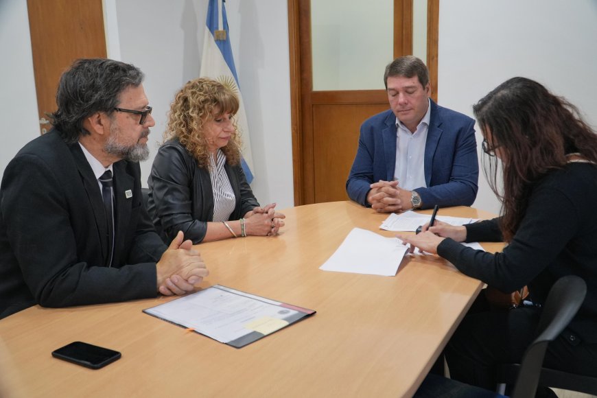 Estudiantes de la Escuela N° 7705 iniciarán pasantías educativas en la Municipalidad de Rawson