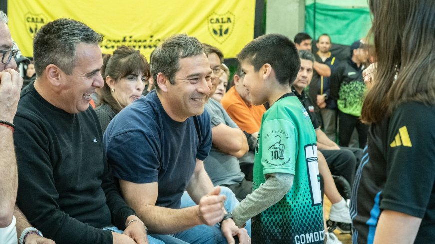 Luque cerró su campaña en Comodoro respaldado por atletas y dirigentes deportivos