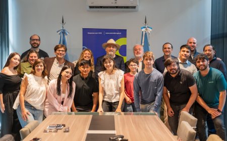 COMODORO RIVADAVIA: jóvenes ganadores del NASA Space Apps Challenge fueron recibidos por el intendente Macharashvili