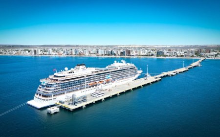 Rawson: arribó a Chubut el crucero Viking Jupiter