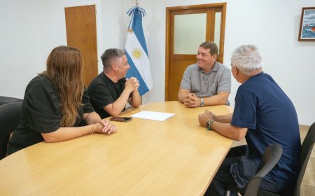 Rawson: Biss recibió a la nueva conducción de la Asociación de Hockey del Valle