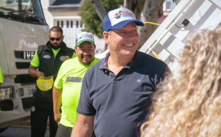 La Municipalidad de Rawson entregó nueva indumentaria al personal de Ambiente y Desarrollo Sustentable