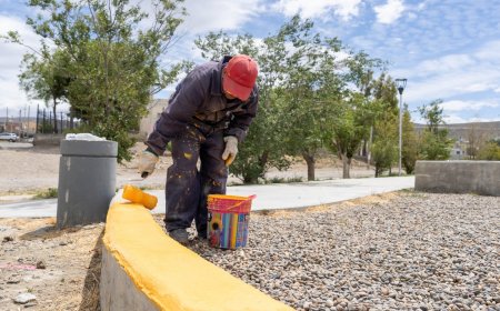 El Municipio avanza con la recuperación de la plaza del barrio Quirno Costa