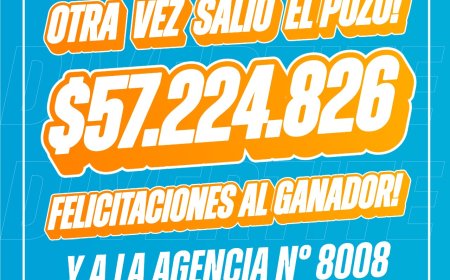 El Hoyo: la Quiniela Poceada de Lotería del Chubut volvió a salir y entregó más de 57 millones de pesos.