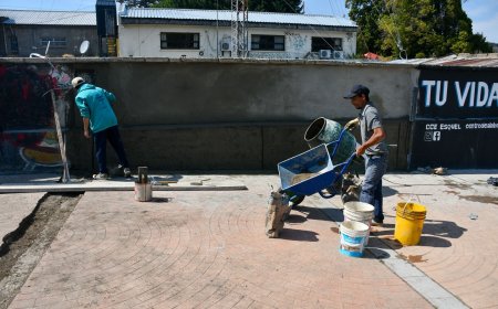 Plaza del Cielo: preparan la inauguración de la primera etapa para el aniversario de Esquel