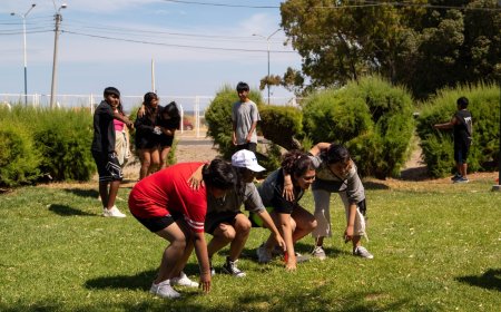 Adolescentes en Redes: actividades recreativas de verano en la costanera de Comodoro