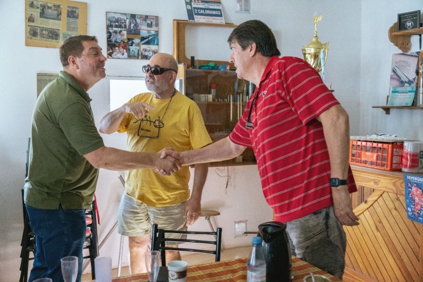 RAWSON: Biss compartió un brindis de fin de año en el Tiro Federal “General Conrado Villegas”