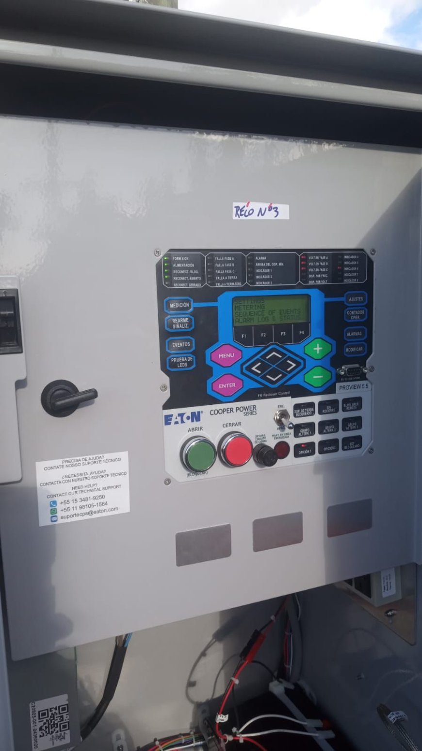 Provincia restableció el sistema eléctrico en la Comarca Andina