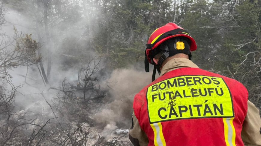 Esquel refuerza asistencia ante incendio en PNLA