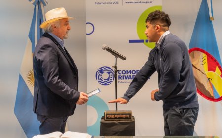 Comodoro: Bruno Hernández asumió como nuevo secretario de ordenamiento territorial