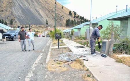 Esquel: avanza la obra de gas en Valle Chico tras más de una década de espera