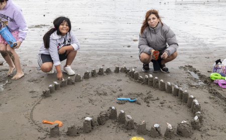 Se concretó el primer encuentro familiar de Esculturas en Arena 