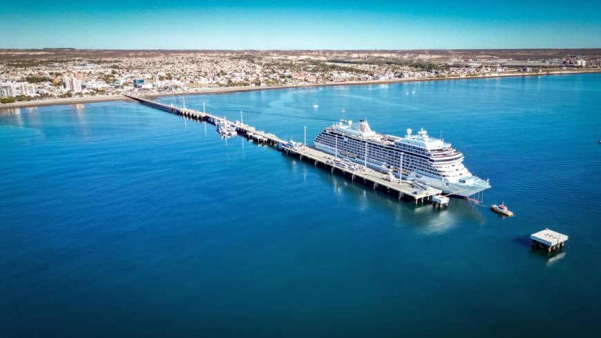 El crucero Seven Seas Splendor concretó una nueva recalada en Chubut