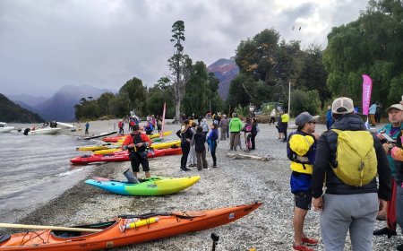 DESPUÉS DE 29 AÑOS, VOLVIÓ LA TRAVESÍA EN KAYAK EN EL PARQUE NACIONAL LOS ALERCES