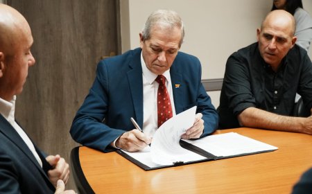 Provincia, Municipio y la Fundación Aurora Austral avanzan en el desarrollo del complejo educativo de Puerto Madryn
