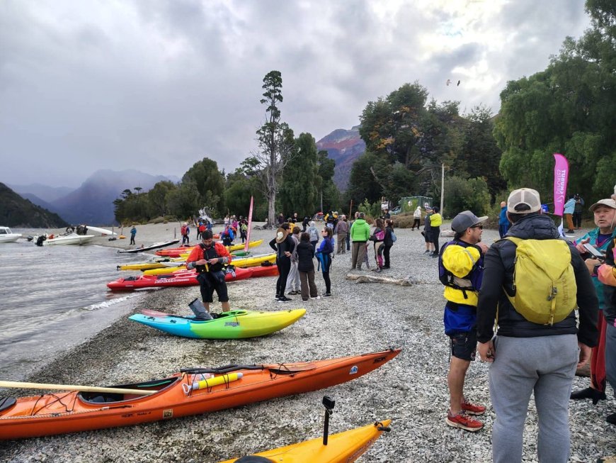 DESPUÉS DE 29 AÑOS, VOLVIÓ LA TRAVESÍA EN KAYAK EN EL PARQUE NACIONAL LOS ALERCES
