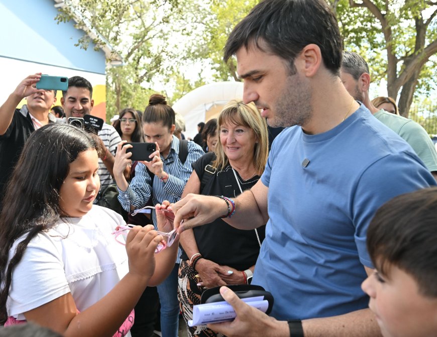 Chubut alcanzó el récord nacional de anteojos entregados a alumnos de escuelas de la provincia