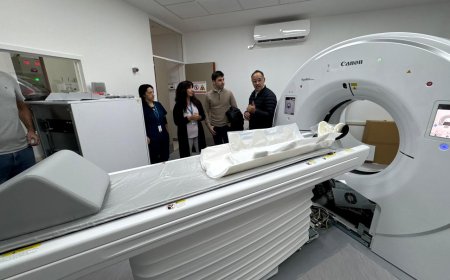 Llegó el nuevo tomógrafo al Hospital de Alta Complejidad "María Humphreys" y en los próximos días estará operativo