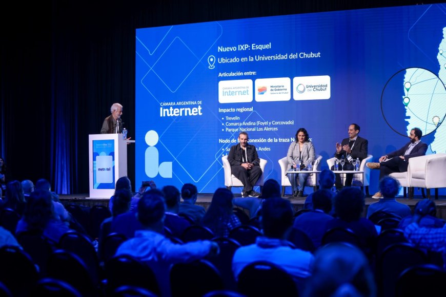 Chubut es reconocida por sus avances en conectividad en el evento más importante del ecosistema de internet en Argentina