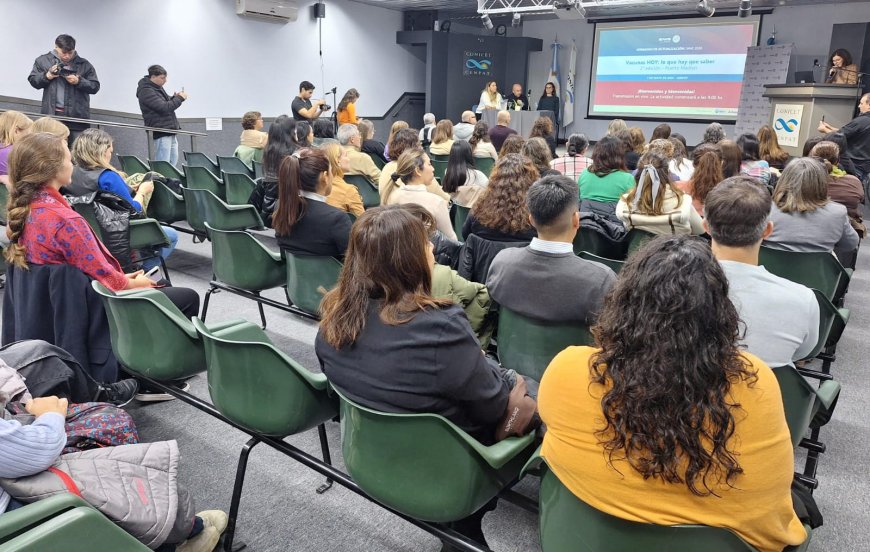 Con gran participación de los equipos de salud de Chubut, se realizó en Puerto Madryn una Jornada de Actualización en Vacunas