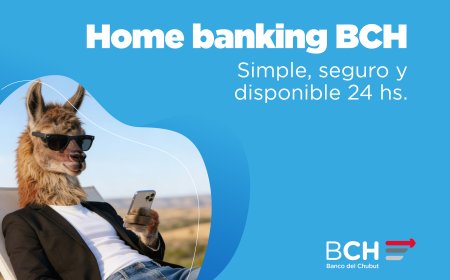 El Banco del Chubut recuerda que los haberes pueden administrarse a través de sus canales digitales