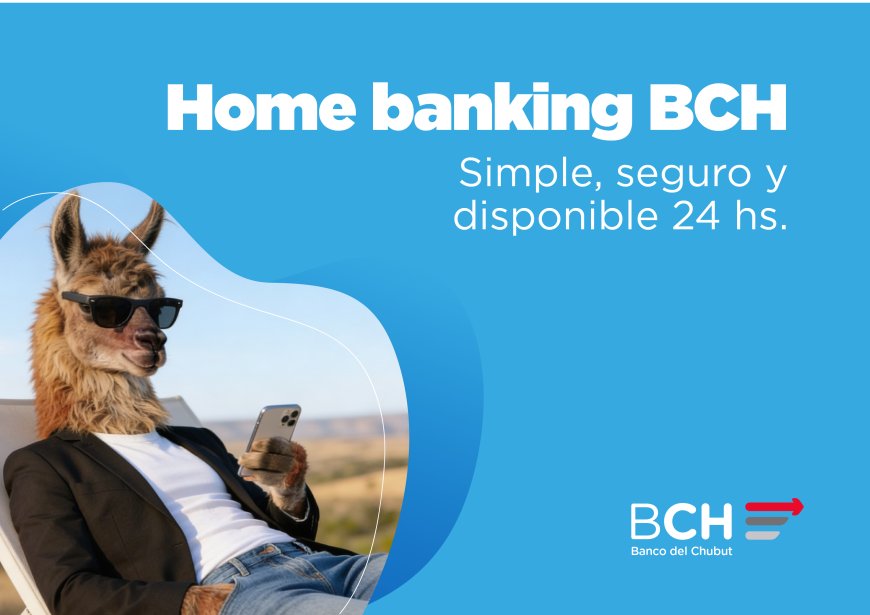 El Banco del Chubut recuerda que los haberes pueden administrarse a través de sus canales digitales