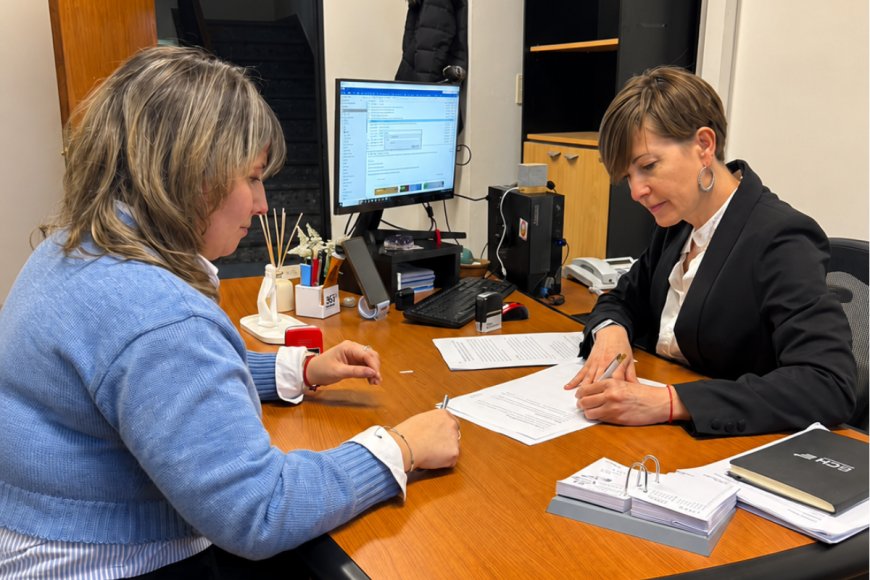 El Banco del Chubut y la Agencia de Bienes firmaron un convenio para avanzar en la implementación del Portal de Subastas