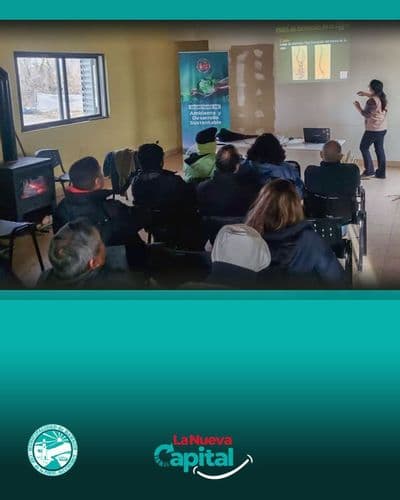 RAWSON Y EL INTA CAPACITARON A VECINOS EN LA INSTALACIÓN DE ESTAQUEROS FORESTALES