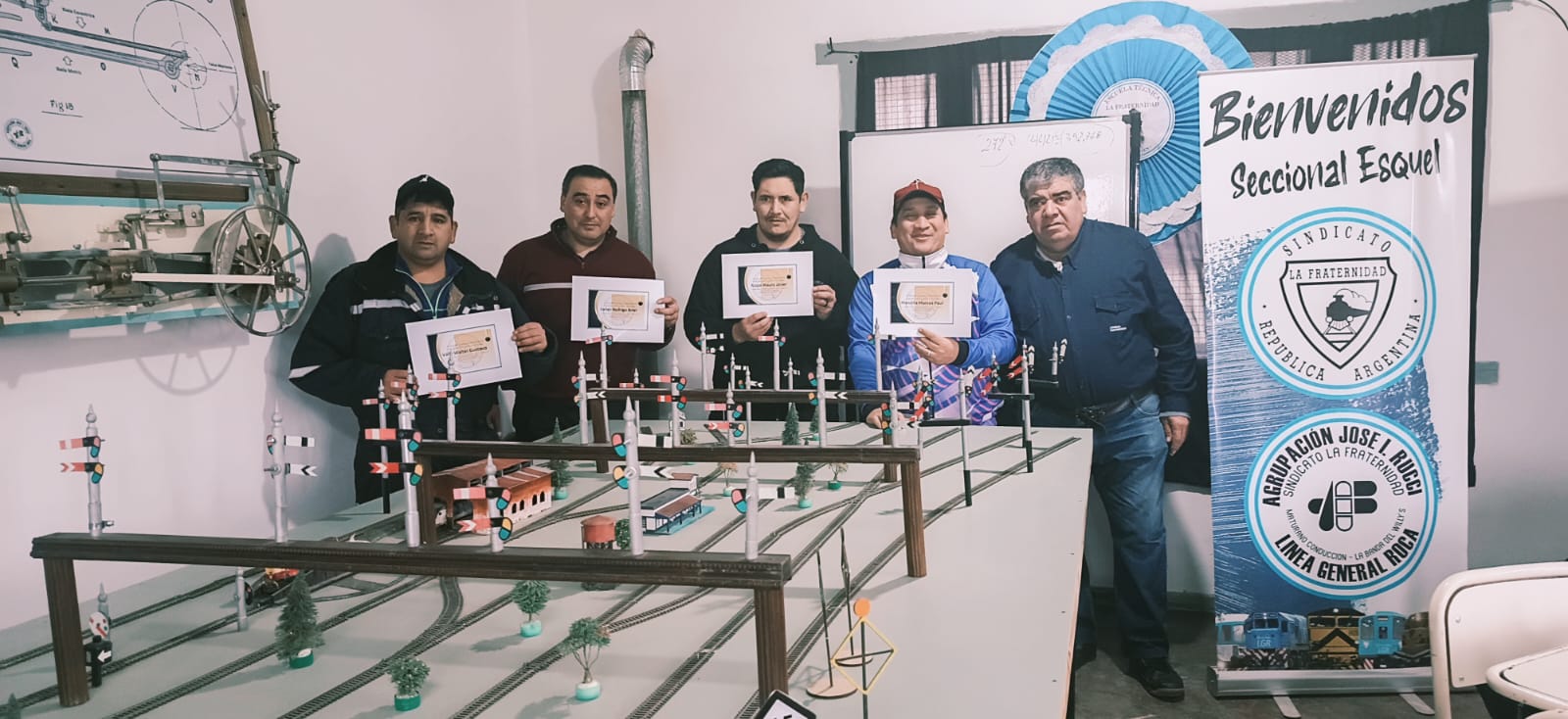 Con el respaldo de Provincia, se realizó una nueva capacitación para trabajadores de La Trochita